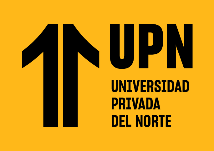 El nuevo logo de la UPN Universidad Privada del Norte fondo amarillo descargar