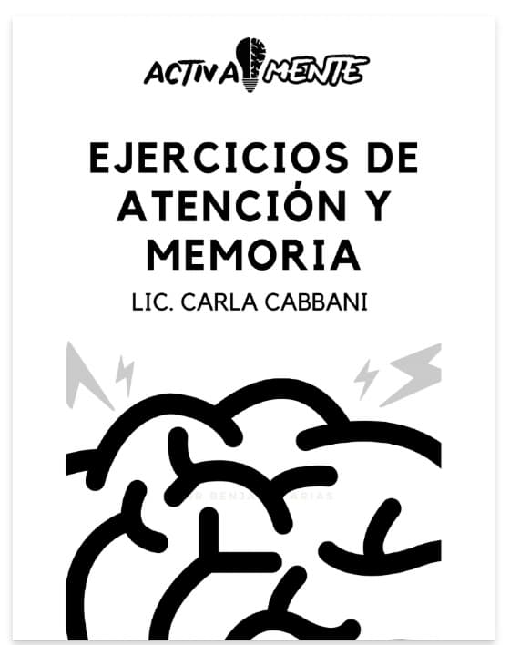 Ejercicios de atención y memoria